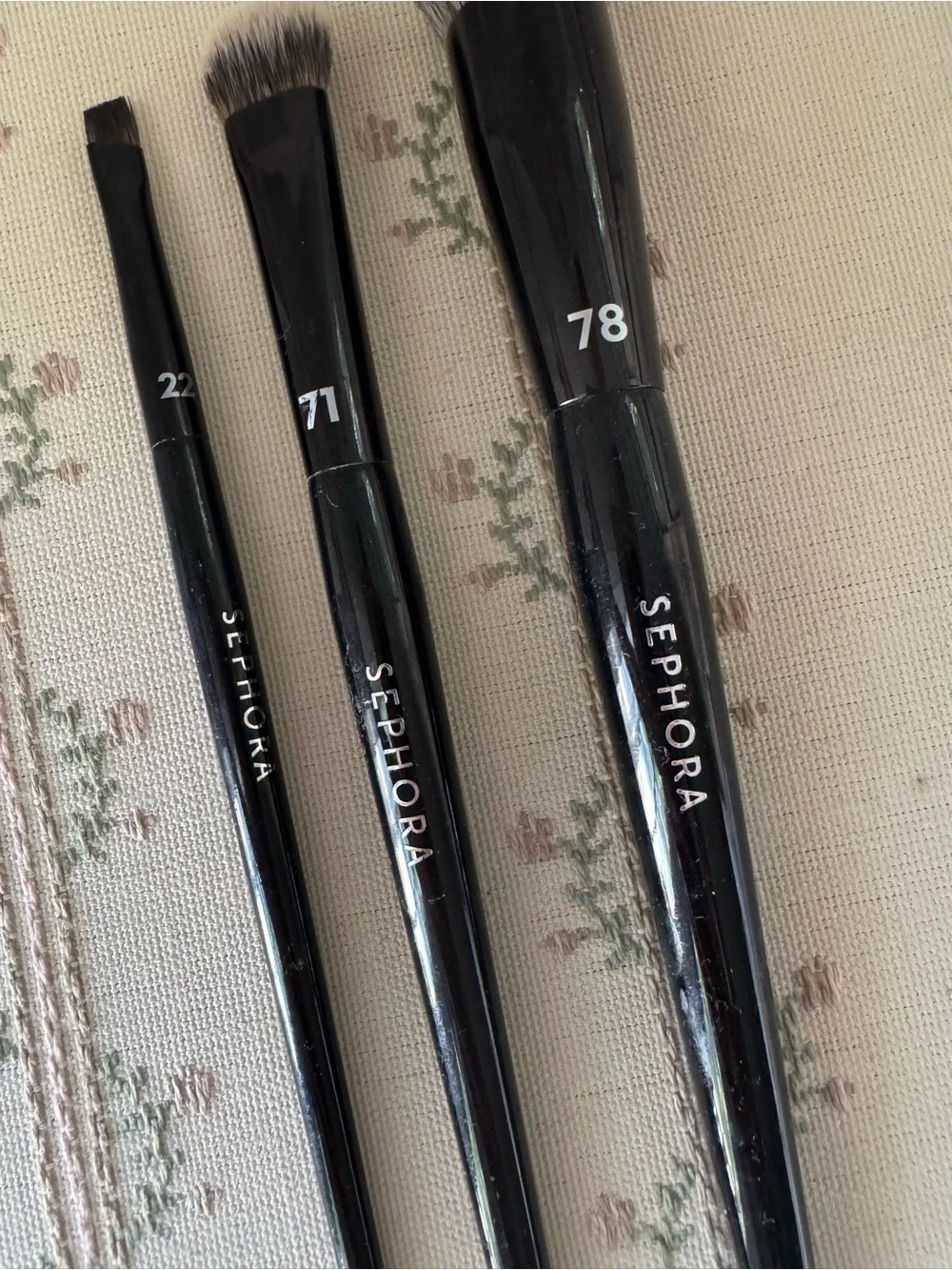 Sephora Collection Pro Brushes #78, #71, #22